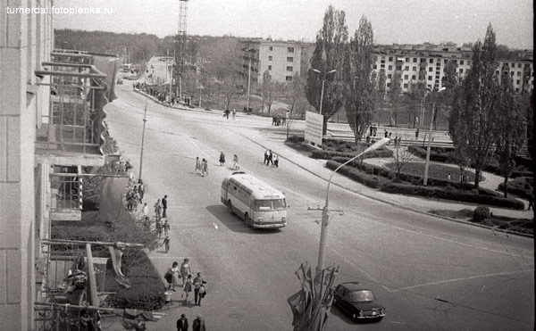 Старый Краснодар. 1950-е Коммунаров-Офицерская Старый Краснодар. 1950-е Коммунаров-Офицерская