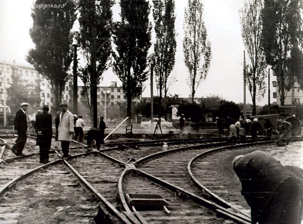 Старый Краснодар. 1950-е Вероятно Стасова и Ставропольская Старый Краснодар. 1950-е Вероятно Стасова и Ставропольская