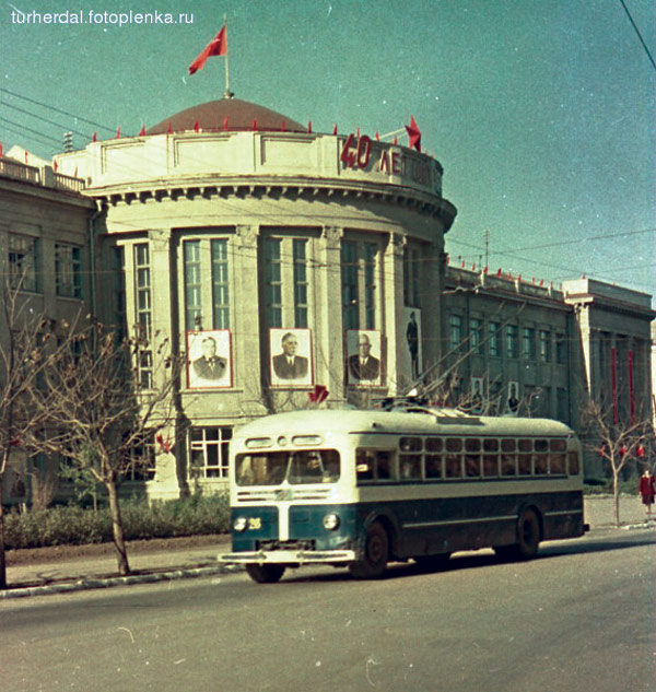 Старый Краснодар. 1957 КубГТУ на Красной, 135 Старый Краснодар. 1957 КубГТУ на Красной, 135